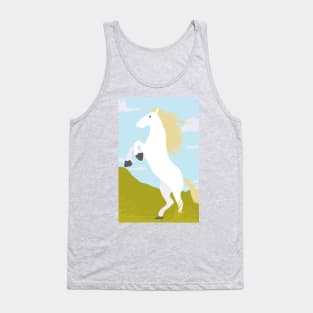 Tina's Horse Poster Tank Top